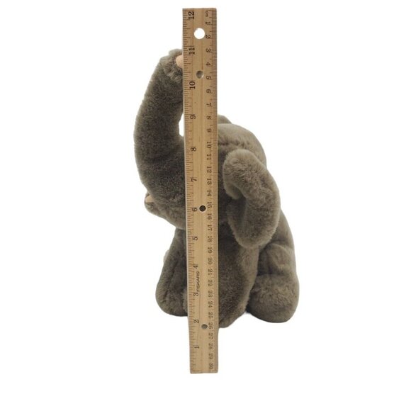 Carousel Plush Grey Elephant Stuffed Animal Toy - Hard‎ to find Vintage 1983 - Picture 4 of 7